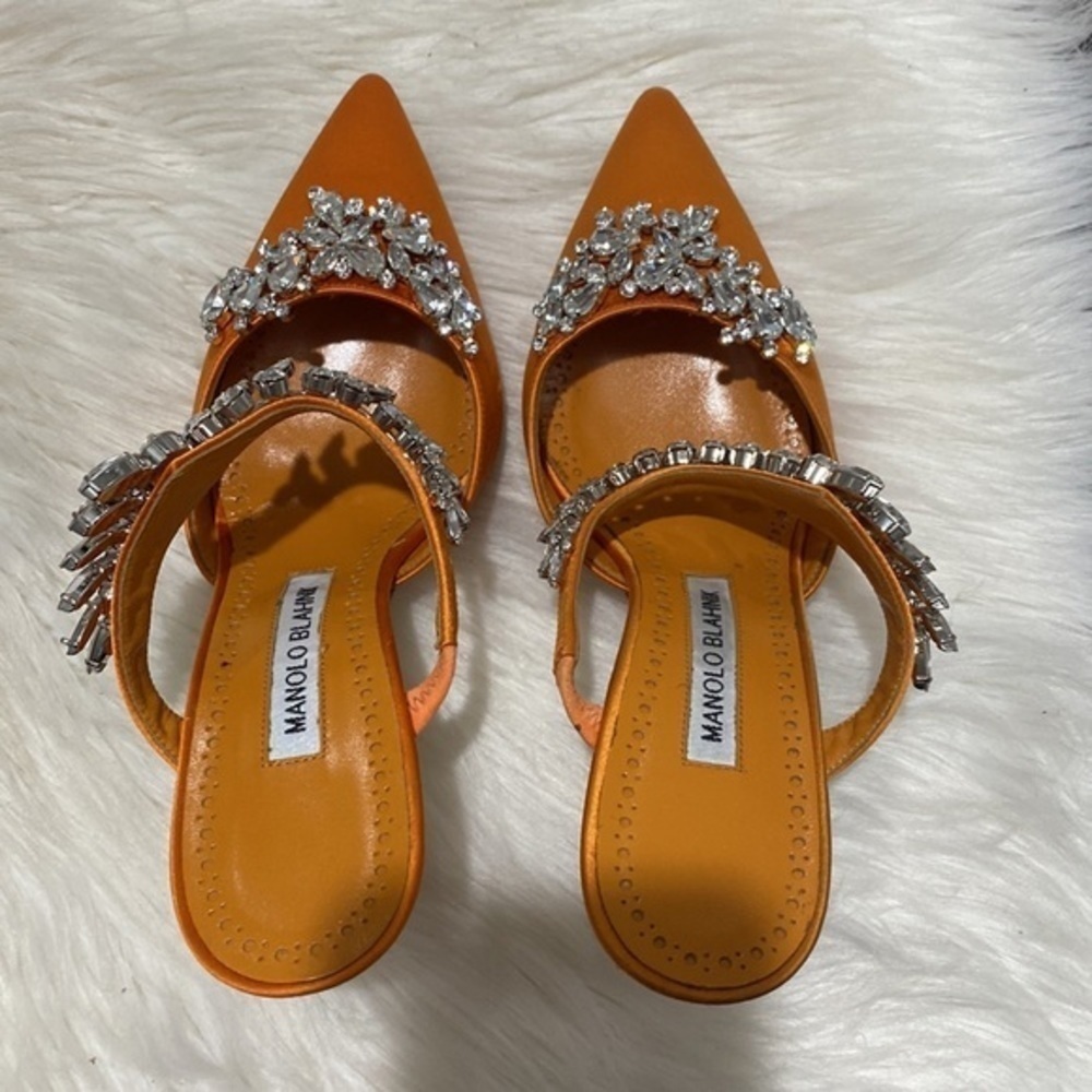 Manolo Blahnik Lurum mule size 36.5EU‎ - Picture 6 of 15